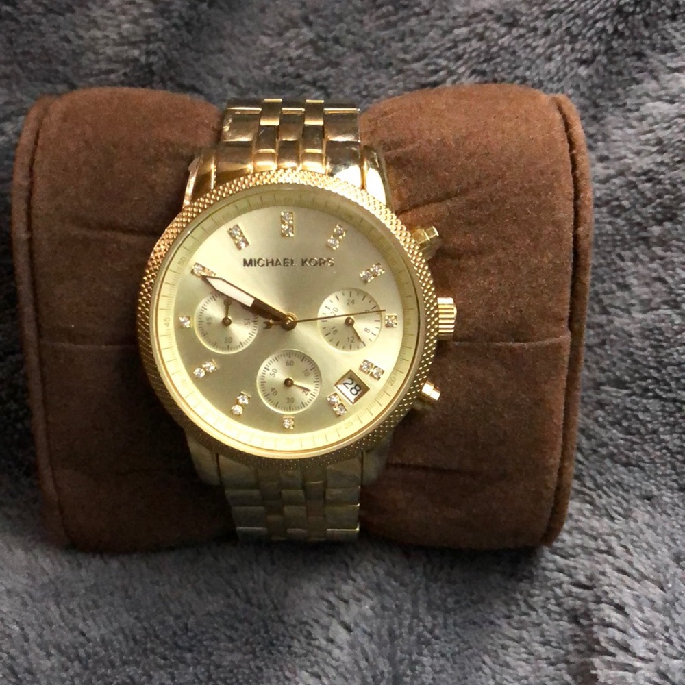 Beautiful Gold MK watch!